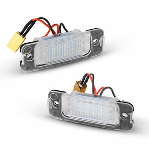 LED License Plate Light for Merceds-Benz  ML,M-Class W164 2005-2011 R-Class W251 2006-2011 GL-Class X164 2007-2012