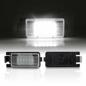 LED License Plate Light for Nissan Versa 2007-2011 Pulsar 2009~GTR R35 2009~Cube 2009-2014 Sentra 2009-2012 350Z Z33 2003-2009