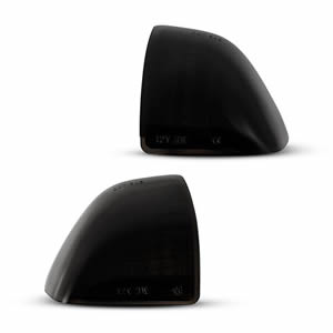 LED Mirror Turn Signal Light for Dodge Ram 2010 Ram 1500 2500 3500 Smoked Lens Side Mirror Indicator Light