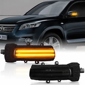LED Mirror Turn Signal Light for Toyota RACTIS NCP10#SCP100 2005-2010 BB QNC2# 2006-2016 TACOMA GRN2##TRN2## 2004.09