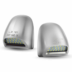 LED Number License Plate Light for Chevrolet Silverado L ISO E-mark Approved Car Accessories