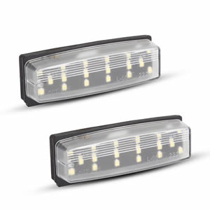 LED Number License Plate Light for Mazda MX-5 Easy Installation Non-Polarity LED Car Light