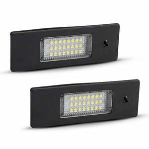 LED Number Plate Light for BMW 1 Series E81 E87 2003-2013 & 6 Series E63 E64 2004-2010 Non-polarity LED Light