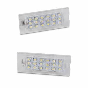 LED Number Plate Light for BMW E53-2 E83 Error Free Long Lifespan 12V LED Car Light