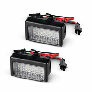 LED Number Plate Light for Mercedes-Benz W164 2004-2012 GL-CLASS  X164 2005-2012 LED License Plate Lamp