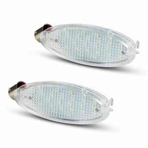 LED Number Plate Light for Opel Corsa B OEM Replacement License Plate Lamp Plug & Play