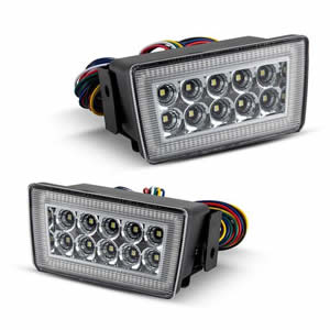 LED Rear Fog Light Kit for  Subaru  WRX/STi 2011-2021 Impreza 2011-2016  Function As  Brake Lamp Backup Reverse Light