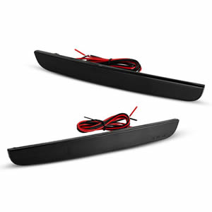 LED Rear Reflector Light for Dodge Challenger 2015-2020 E-mark Approved Easy Installation