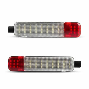 LED Side Door Panel Lights Courtesy Reflector Lamps for Chevy GMC C/K Silverado Hummer H2
