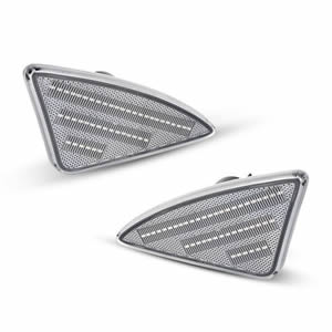 LED Side Marker Lights Compatible with  2008-2017 Kenworth T660 T170 T270 T370 Truck Turn Signal Light Replacement Assembly