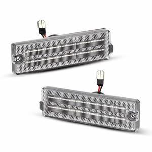 LED Side Marker Lights for  Chevy Camaro 1993-2002  OEM Part#5976009  5976010 Red Bumper Lamps  Side Signal Parking Marker Light