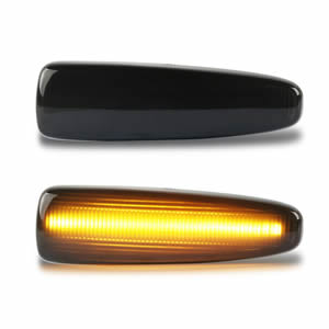 LED Side Marker for Mitsubishi Lancer /Lancer Sportack /Outlander /Pajero/Montero with Smoked Lens and Turn signal Amber