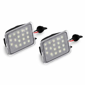LED Side Mirror Light LED Under Mirror Puddle Light  for  Ford  Mondeo MK4  2007 - 2014 Focus Mk3  2012 - 2014