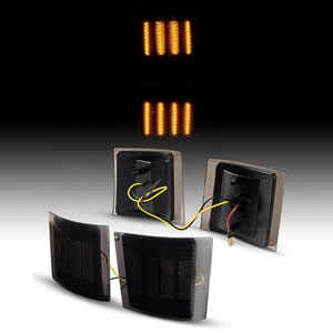 LED Turn Signal Light Corner Lights Side Marker Signal Lamps for Chevy C/K 1500 2500 3500 1994-1998