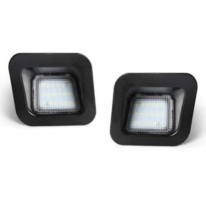 Led  License Plate Light for Dodge RAM 1500 2009-2018 Dodge RAM 2500  3500  2010-2018 Power / SLT / ST / Laramie / TRX4 /Sport