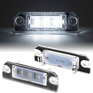 Long Lifespan LED Number Plate Light for VW Golf5 Caddy III Non-polarity Auto Parts