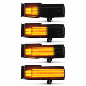 New Item Dynamic Door Wing Mirror Indicator Light LED Mirror Turn Signal Light for Ford F150 2015
