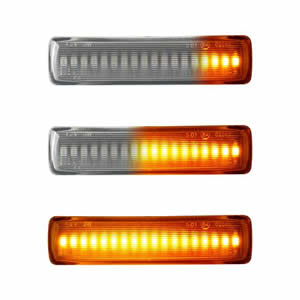 Newest 12V Dynamic LED Side Marker Light for Land Rover Discovery 3 4 Freelander 2 Rang Rover Sport