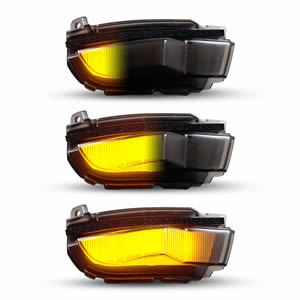 Newest 12V Sequential LED Mirror Turn Signal Light Lamp for Toyota Rise Tank Custom Roomy Custom