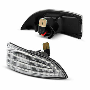 No Error Clear/Smoked Lens Car Accessories LED Mirror Turn Signal Light for Renault Megane