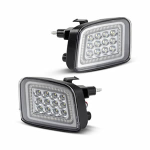 No Error Clear/Smoked Lens Sequential LED Front DRL Turn Signal Light for Subaru WRX  Canbus Design