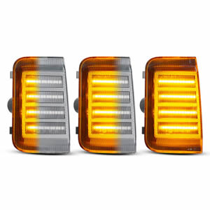 No Error Clear/Smoked Lens Sequential LED Mirror Turn Signal Light for Fiat Ducato/PEUGEOT BOXER Canbus Design