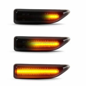Non-Polarity Clear/Smoke Lens Dynamic LED Side Marker Lamp for BMW Mini Cooper Countryman F60