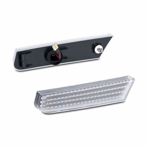 Non-Polarity Led Indicator Light LED Side Marker Lights Front Bumper Side Marker for Nissan Xterra