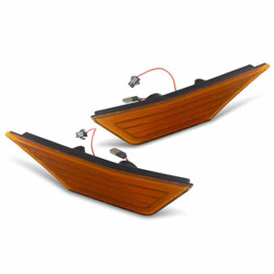 Orange Lens 12V Error Free Sequential LED Side Marker Blinker Light for Honda Civic 10GEN