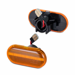Orange Lens Car Accessories  LED Side Marker for Benz Smart W453 Renault Clio1Clio2 SEAT