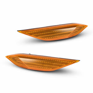 Orange Lens LED Turn Signal Lamp for Porsche 958 Non-Polarity Simple Installation ISO Certified