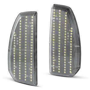 Plug & Play LED Mirror Lights for Toyota Tundra 2007 Amber Turn + White or Blue DRL for Towing Models
