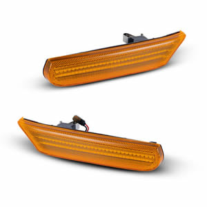Plug and Play LED Side Marker Light for Porsche 996 Amber Turn Signal Lamp Waterproof Design