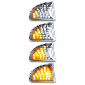 Professional 12V Dynamic LED Side Marker Lamp Light for Mercedes-Benz Smart Fortwo W451 Coupe Cabrio