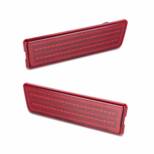 Red Lens Front Bumper LED Side Marker for Ford Transit Plug & Play Direct Replacement
