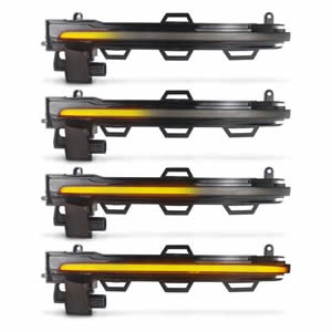 Sequential/Dynamic Smoke Auto Rear Mirror Led Light for BMW X3 F25 X4 F26 X5 F15 X6 F16 Turn signal Indicator Light