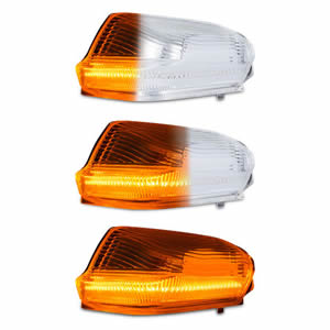 Smoke Clear Lens Dynamic LED Side Mirror Turn Signal Lights for Mercedes Benz Sprinter W906 VW Crafter LED Indicator Lamp Light