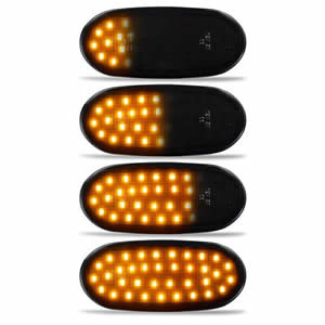 Smoke Dynamic LED Side Marker Lights Side Repeater Lamp 12V for Volkswagen Crafter for Benz Sprinter W906 Turn Signal Light