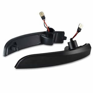 Smoke Sequential Amber LED Side Mirror Indicator Blinkers Turn Singnal Light for Ford Kuga/Escape EcoSport 2013-2018