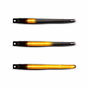 Smoked Clear Lens Dynamic Amber LED Turn Signal Lights for BMW F10 M5 FV91 FV92 FV93 LED Side Marker Blinker Light Lamp