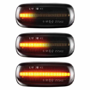 Smoked Lens 12V Dynamic LED Side Marker Blinker Lamp for Audi A2 A3 8L A4 B5 A6 4B A8 4D TT 8N