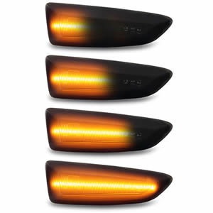 Smoked Lens Dynamic Led Side Marker for Opel Astra J Astra J K Zafira C Insignia B Grandland X Lights
