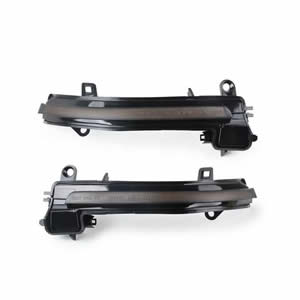 Smoked Lens Dynamic Sequential Blink LED Mirror Turn Signal Light Strip Assembly for BMW F20 F21 F22 F30 F33