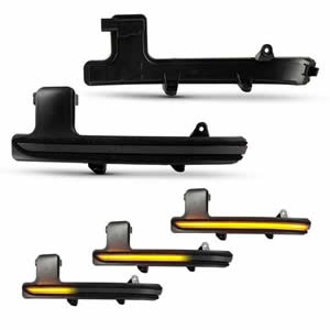 Smoked Lens Led Dynamic Mirror Light for Mazda  CX-5 CX-8 CX-9 LED Turn Signal Light