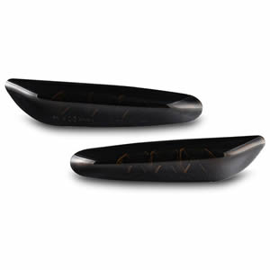 Smoking Lens LED Turning Indicators for BMW E60 Amber Turn signal Side Marker Lamp with E-MARK