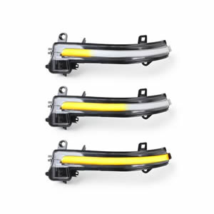 Smoking clear Lens Dynamic LED Turn signal Light for BMW F30 F20 F22 F21 F31 F32 F33 F34 F35 F36