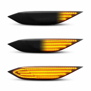 Somked Lens LED Dynamic Turn signal Light for Porsche  Cayenne 958 LED Side Marker