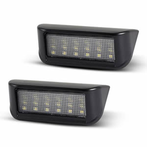 Super Brightness LED Number Plate Lamp for Peugeot Expert 2007-2016 Citroen Berlingo 2008-2018