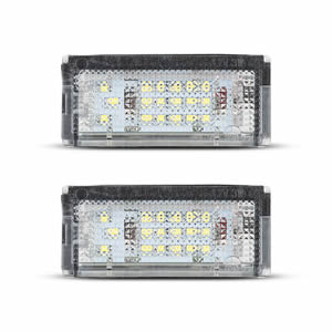 Super Brightness White 6000K 18SMD Car Led Exterior Light License Plate Light for BMW E46 4D 5D LED License Number Plate Lights