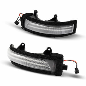 Upgraded Dynamic Plug & Play LED Mirror Light for Toyota Land Cruiser 200 Series 12V